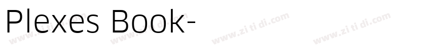 Plexes Book字体转换
